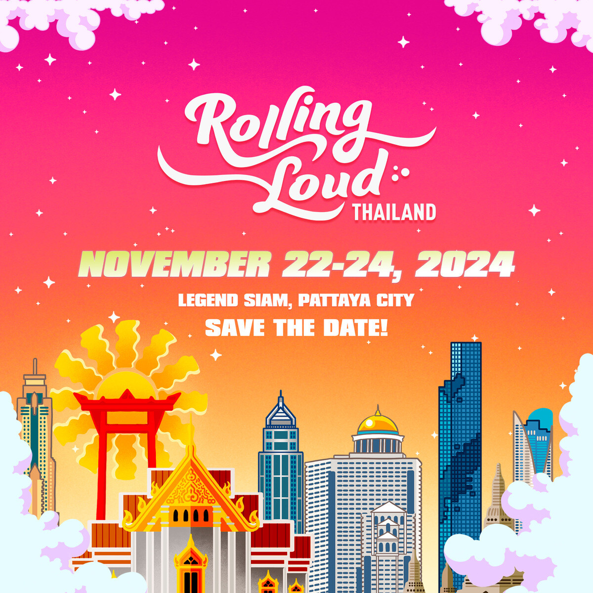 Ready to Rolling Loud Thailand 2024 ปักหมุดความมันส์ 2224 November เดือดกว่าเดิม!