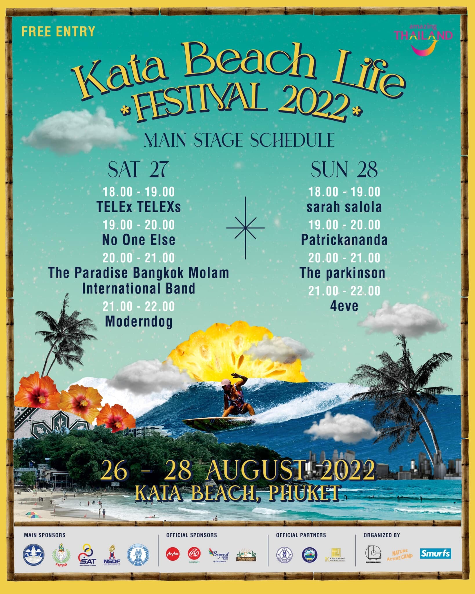 Kata Beach Life Festival 2022 เทศกาลสุดชิลล์ริมหาดกะตะ ที่อยากคุณชวนมา
