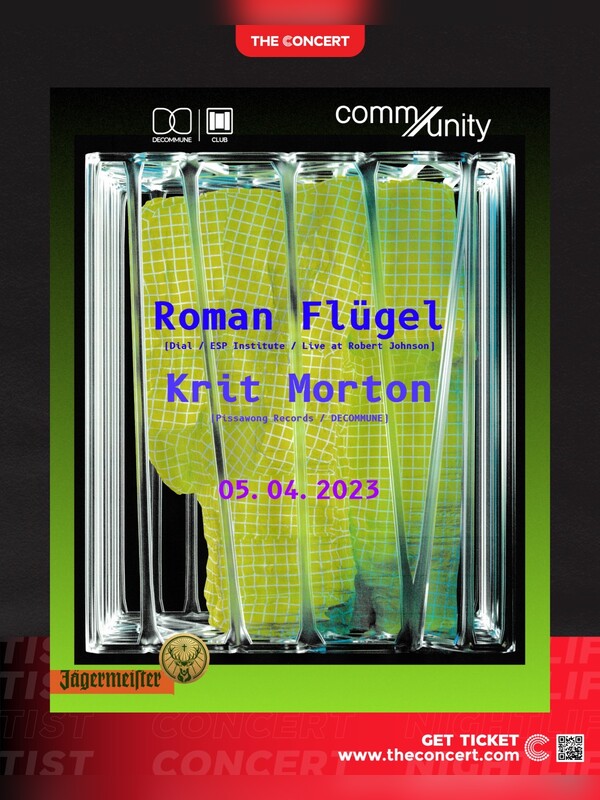 comm//unity with Roman Flugel (Dial, ESP Institute, Live at Robert Johnson)
