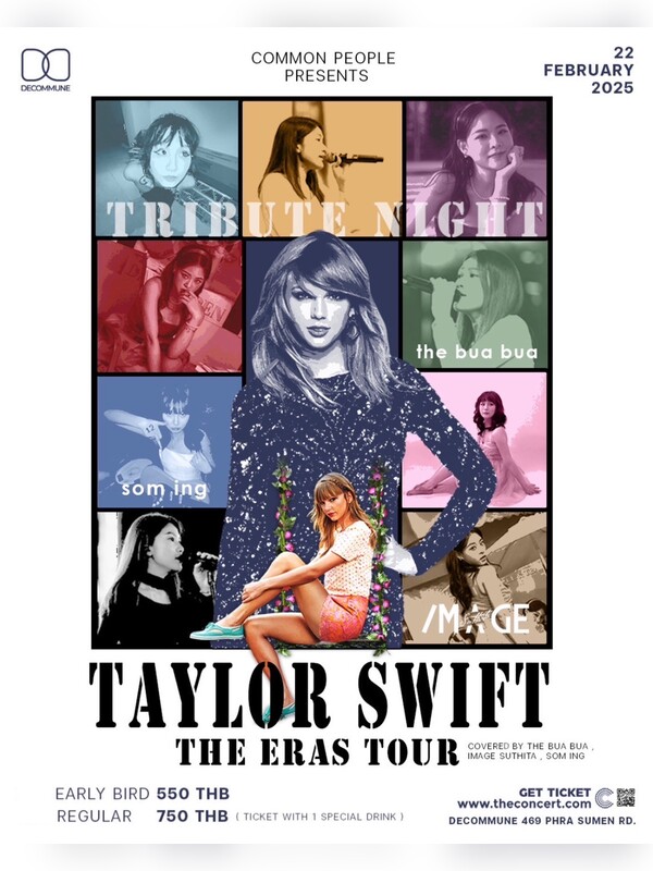 Common people presents Taylor Swift The Eras tour tribute