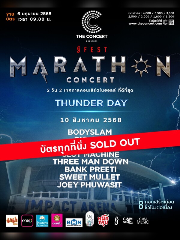 [THUNDER DAY] THE CONCERT APPLICATION PRESENTS GFEST MARATHON CONCERT 2025