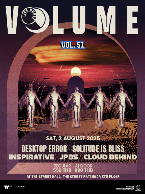 Volume Livehouse Vol.51 - Desktop Error + Solitude Is Bliss + INSPIRATIVE + JPBS + Cloud Behind