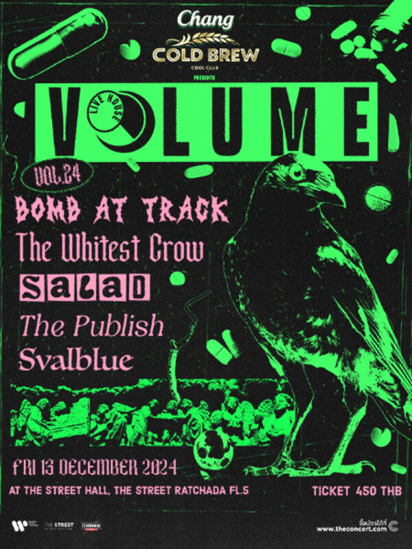 Chang Cold Brew Cool Club presents Volume Livehouse Vol.24