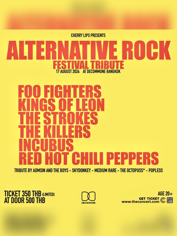 Cherry Lips presents “Alternative Rock Festival” Tribute