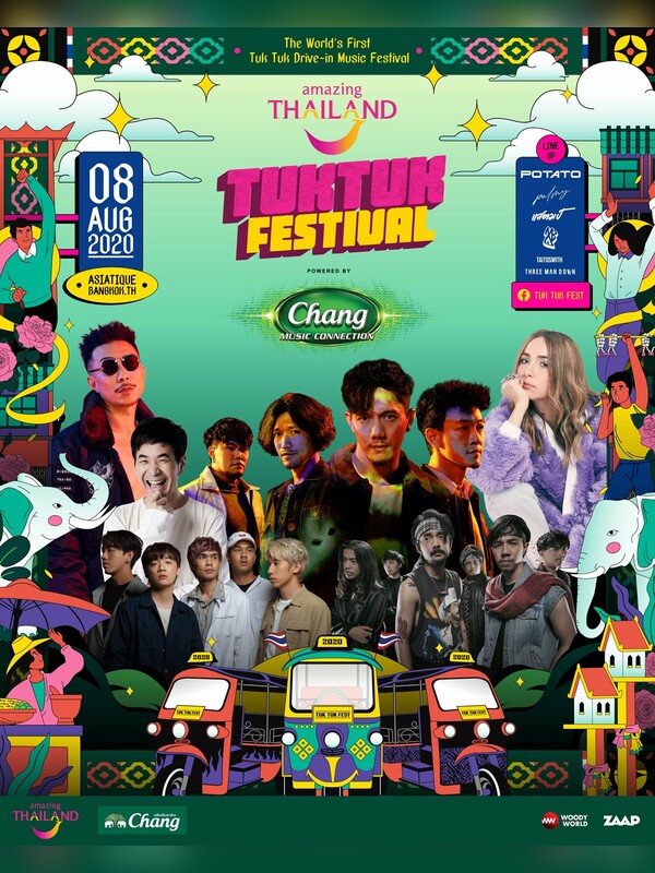 Amazing Thailand TUK TUK Festival By Chang Music Connection