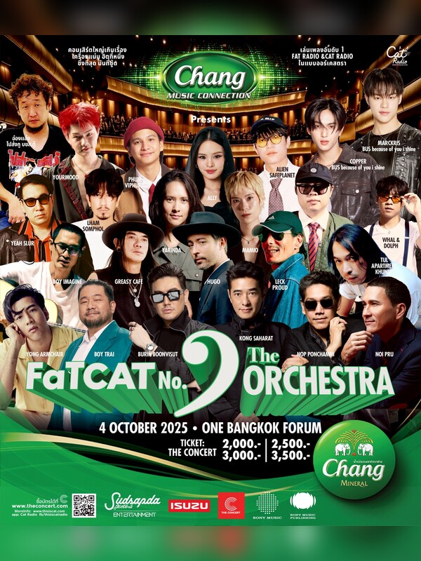 CHANG MUSIC CONNECTION PRESENTS FATCAT NUMBER 1 THE ORCHESTRA