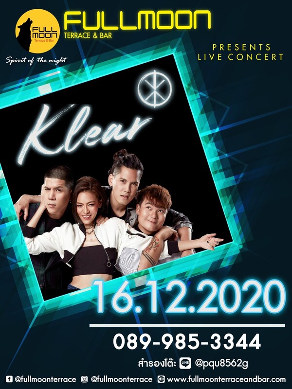 K L E A R  Live Concert @Fullmoon
