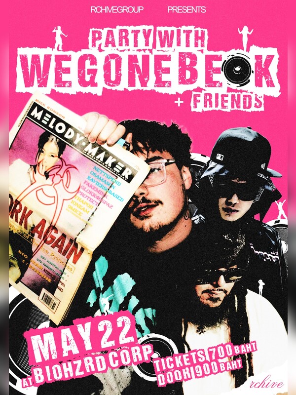 Party with wegonebeok, Nino Andretti & DJ T Double E