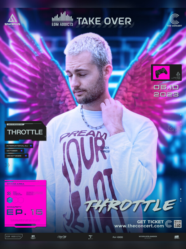 EDM Addicts Take Over EP15 Presents Throttle At Spaceplus Bangkok