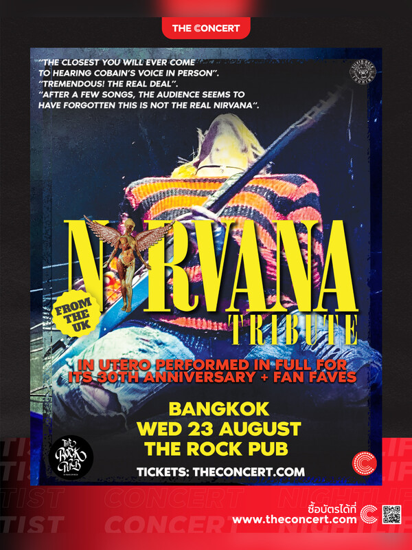 Silverback Touring x The Rock Pub presents NIRVANA TRIBUTE (from UK) 2023