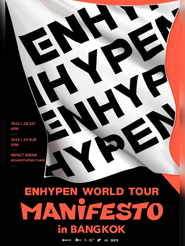ENHYPEN WORLD TOUR 'MANIFESTO' in BANGKOK