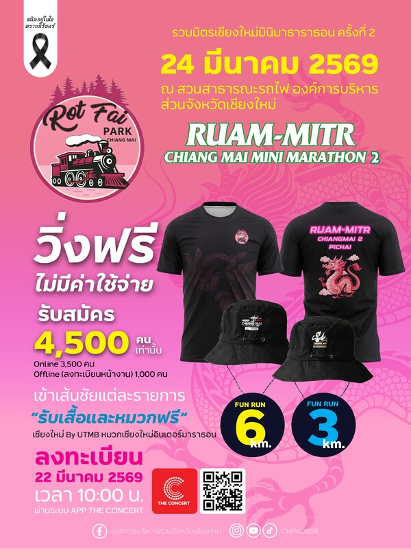 RUAM-MITR MINI MARATHON ครั้งที่ 2