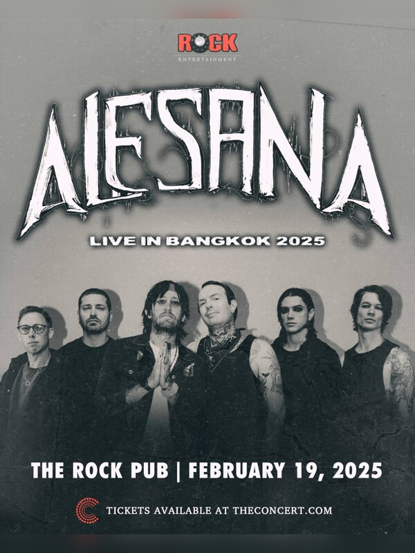 ALESANA LIVE IN BANGKOK 2025