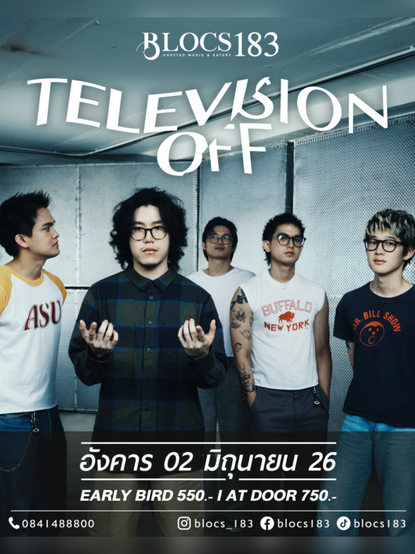 Blocs183 Presents Television Off